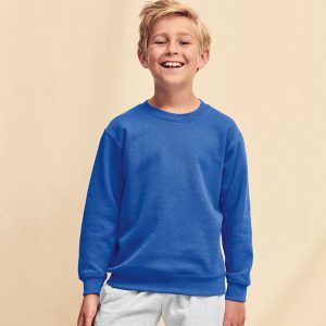 Fruit of the Loom Kids Drop Shoulder Sweatshirt