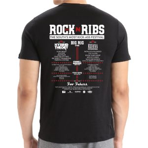 2023 Rock N Ribs Line Up T Shirt