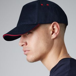 Beechfield Ultimate Cotton Cap with Sandwich Peak